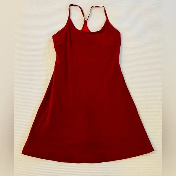 scarlet red dress Scarlet Red Evening Gown — Pleated Satin Western Wear